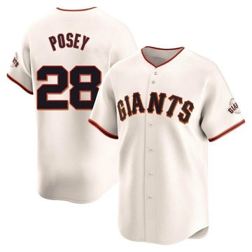 Cream Limited Buster Posey Youth San Francisco Giants Home Jersey