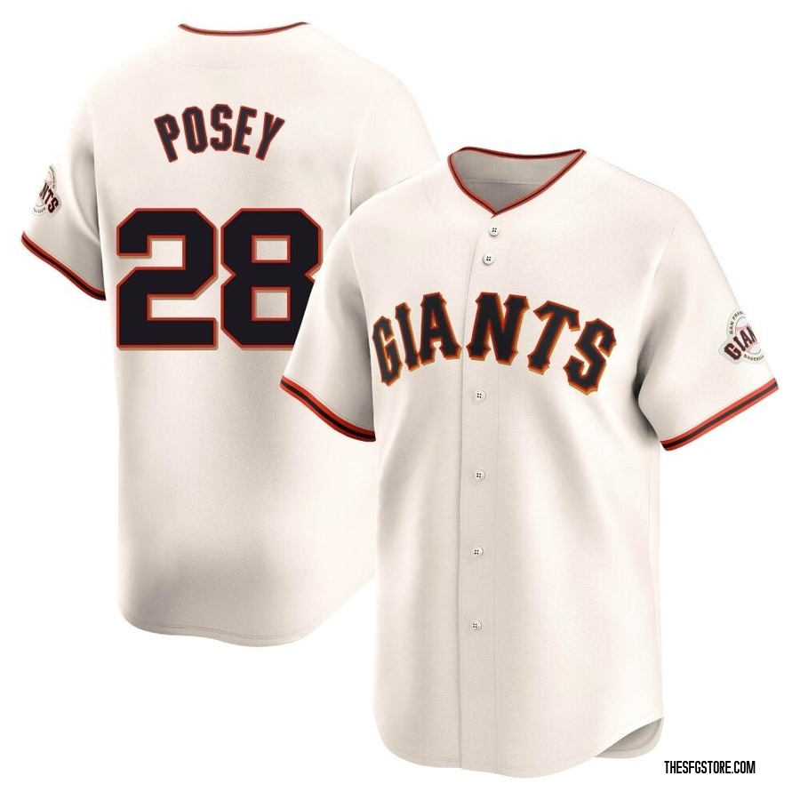 Cream Limited Buster Posey Youth San Francisco Giants Home Jersey