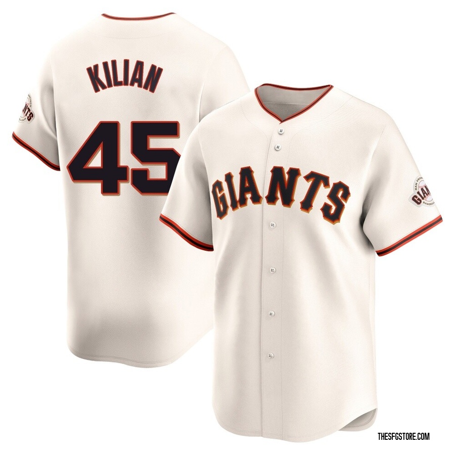 Cream Limited Caleb Kilian Men's San Francisco Giants Home Jersey