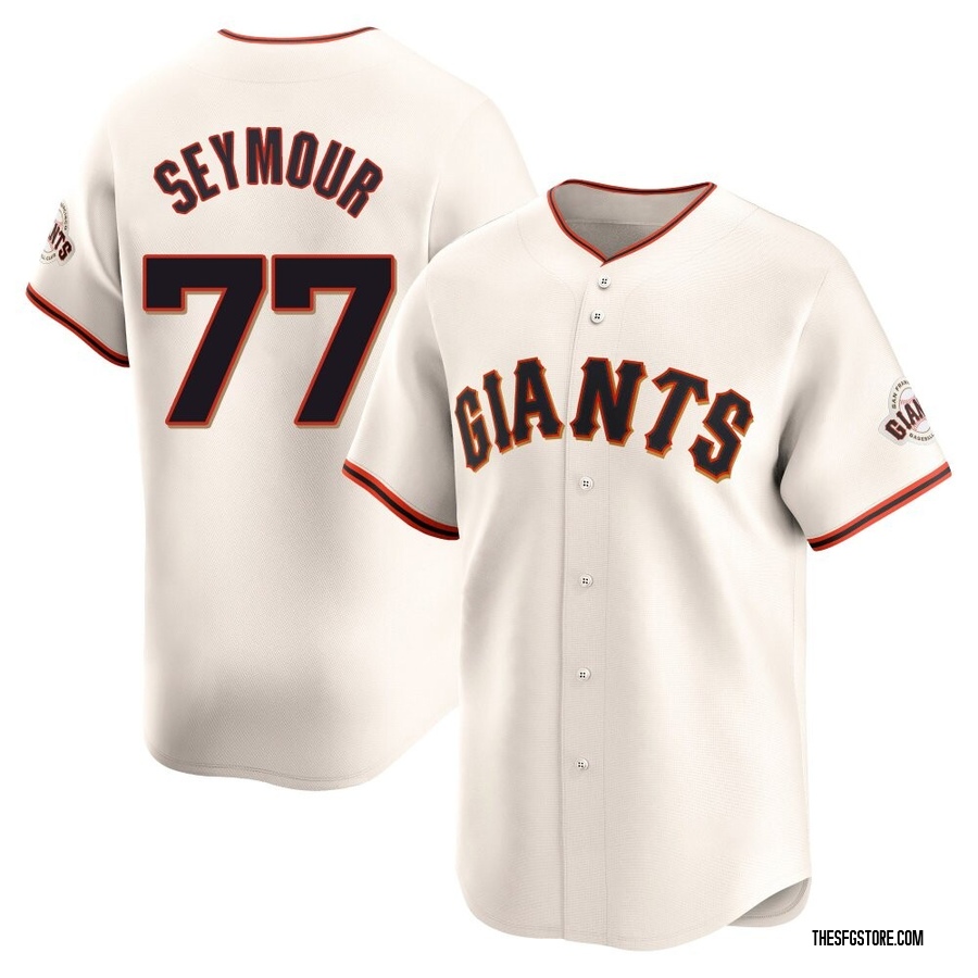 Cream Limited Carson Seymour Youth San Francisco Giants Home Jersey