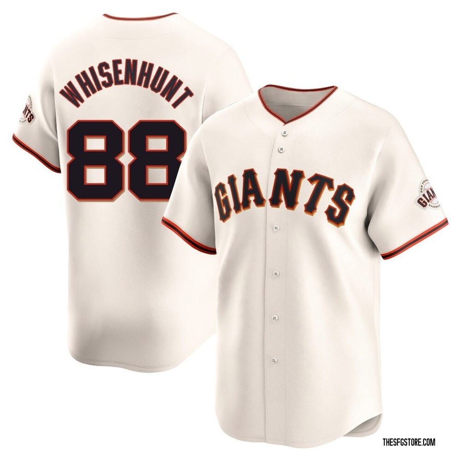 Cream Limited Carson Whisenhunt Men's San Francisco Giants Home Jersey