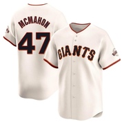 Cream Limited Don Mcmahon Youth San Francisco Giants Home Jersey