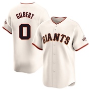 Cream Limited Drew Gilbert Men's San Francisco Giants Home Jersey