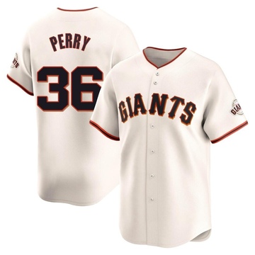 Cream Limited Gaylord Perry Youth San Francisco Giants Home Jersey