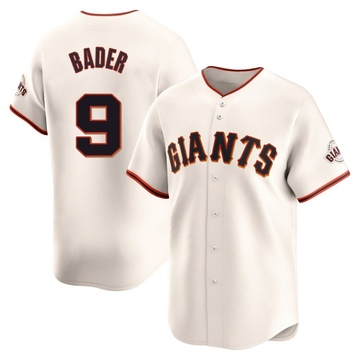 Cream Limited Harrison Bader Youth San Francisco Giants Home Jersey