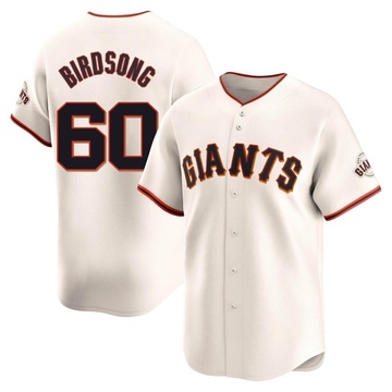 Cream Limited Hayden Birdsong Youth San Francisco Giants Home Jersey