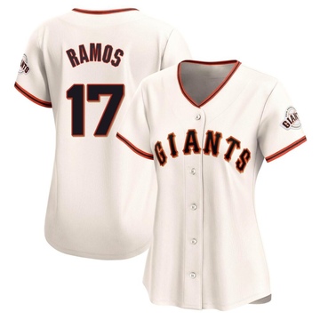 Cream Limited Heliot Ramos Women's San Francisco Giants Home Jersey