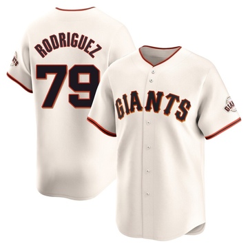 Cream Limited Jesus Rodriguez Men's San Francisco Giants Home Jersey