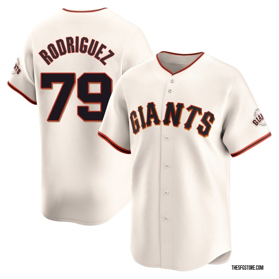 Cream Limited Jesus Rodriguez Youth San Francisco Giants Home Jersey