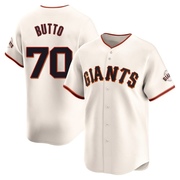 Cream Limited Jose Butto Men's San Francisco Giants Home Jersey