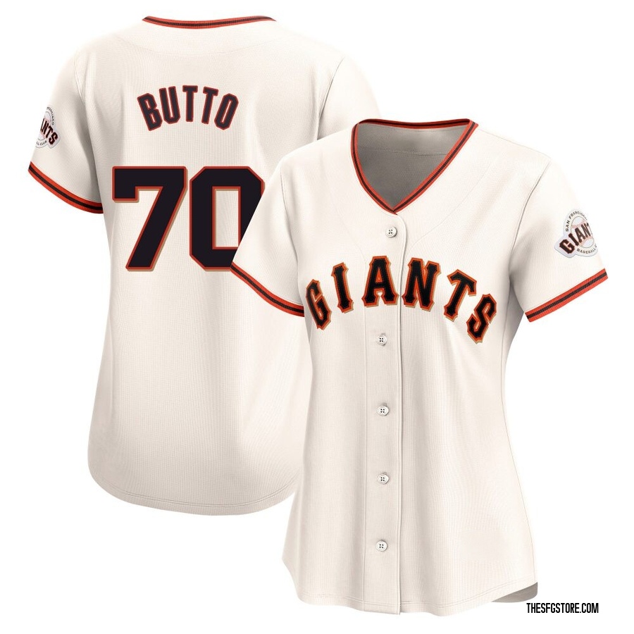 Cream Limited Jose Butto Women's San Francisco Giants Home Jersey