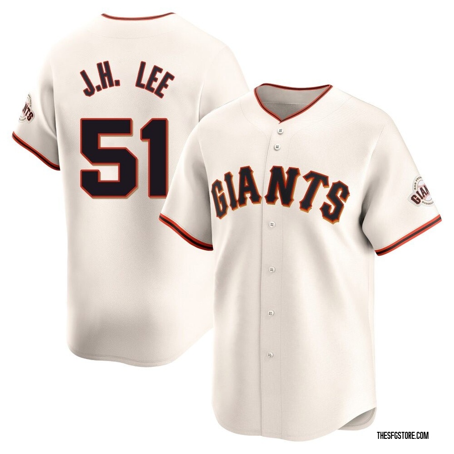 Cream Limited Jung Hoo Lee Men's San Francisco Giants Home Jersey