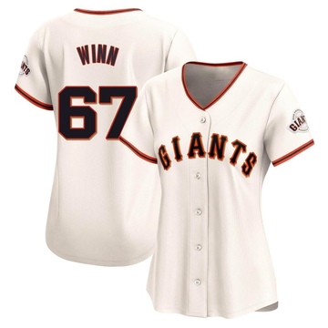 Cream Limited Keaton Winn Women's San Francisco Giants Home Jersey