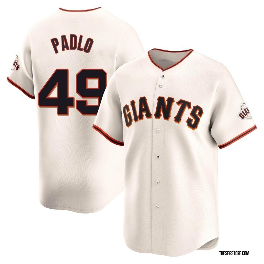 Cream Limited Kevin Padlo Youth San Francisco Giants Home Jersey