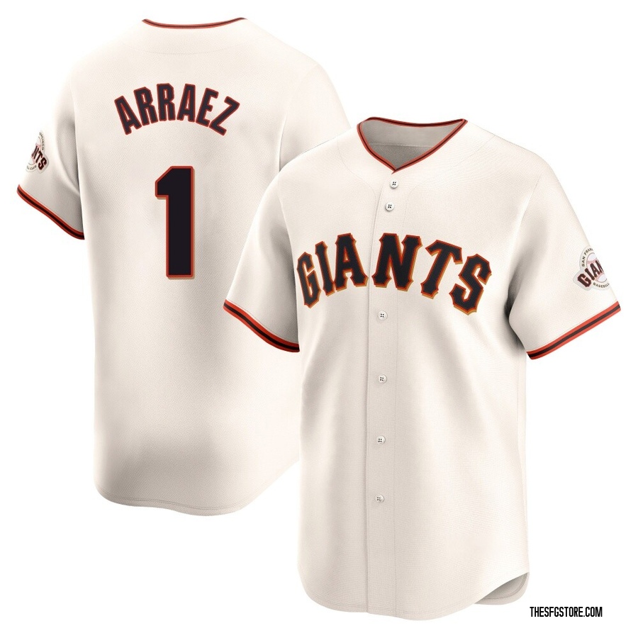 Cream Limited Luis Arraez Youth San Francisco Giants Home Jersey