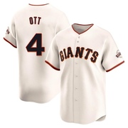 Cream Limited Mel Ott Men's San Francisco Giants Home Jersey
