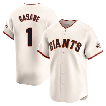 Cream Limited Osleivis Basabe Men's San Francisco Giants Home Jersey