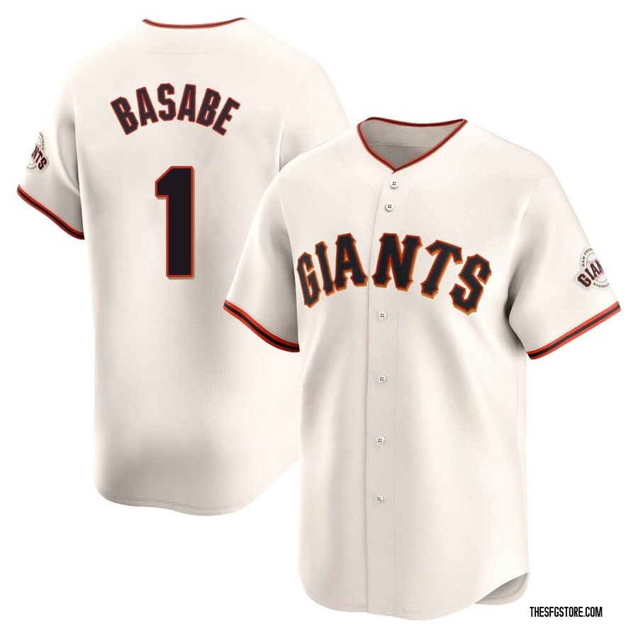 Cream Limited Osleivis Basabe Youth San Francisco Giants Home Jersey
