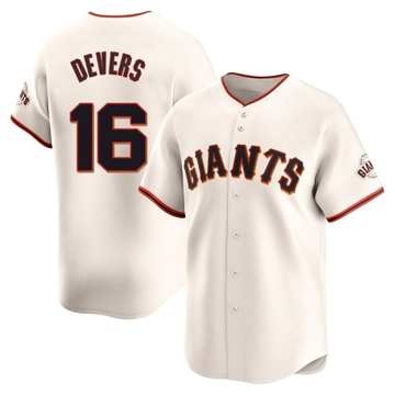Cream Limited Rafael Devers Youth San Francisco Giants Home Jersey