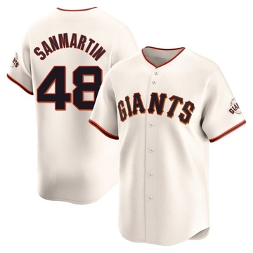 Cream Limited Reiver Sanmartin Youth San Francisco Giants Home Jersey