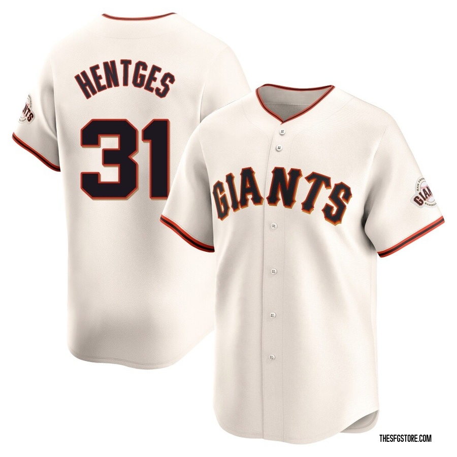 Cream Limited Sam Hentges Youth San Francisco Giants Home Jersey