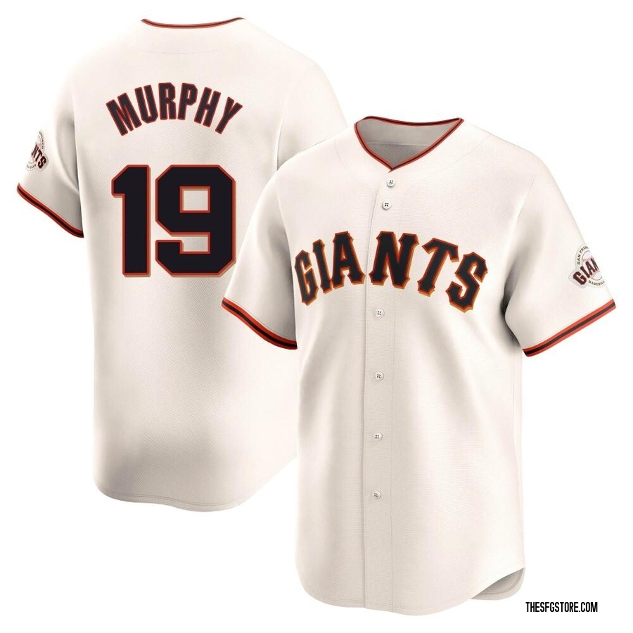 Cream Limited Tom Murphy Men's San Francisco Giants Home Jersey
