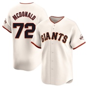 Cream Limited Trevor McDonald Youth San Francisco Giants Home Jersey
