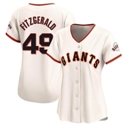 Cream Limited Tyler Fitzgerald Women's San Francisco Giants Home Jersey