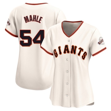 Cream Limited Tyler Mahle Women's San Francisco Giants Home Jersey