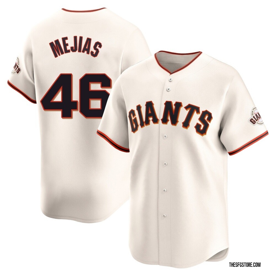Cream Limited Ubert Mejias Youth San Francisco Giants Home Jersey