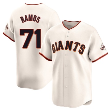 Cream Limited Wilkin Ramos Men's San Francisco Giants Home Jersey