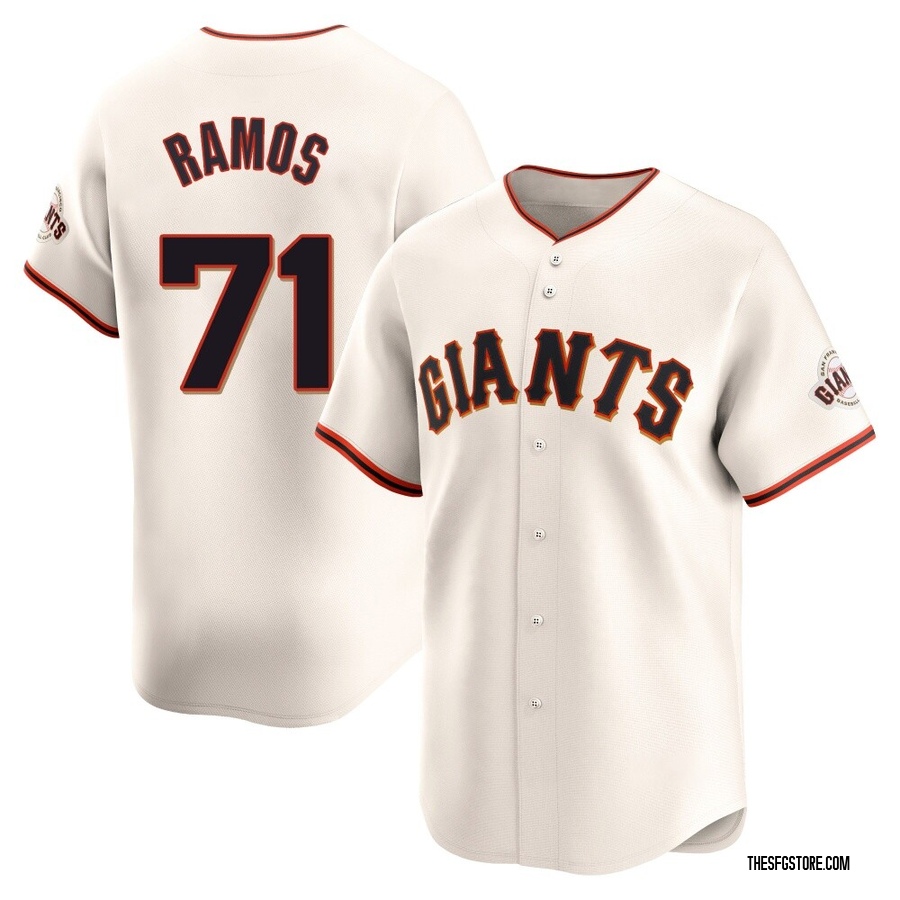 Cream Limited Wilkin Ramos Men's San Francisco Giants Home Jersey