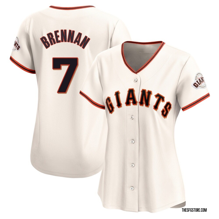 Cream Limited Will Brennan Women's San Francisco Giants Home Jersey