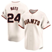 Cream Limited Willie Mays Youth San Francisco Giants Home Jersey