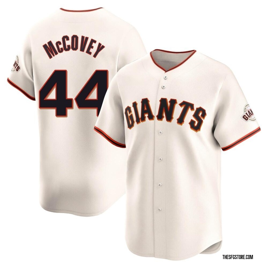 Cream Limited Willie McCovey Youth San Francisco Giants Home Jersey