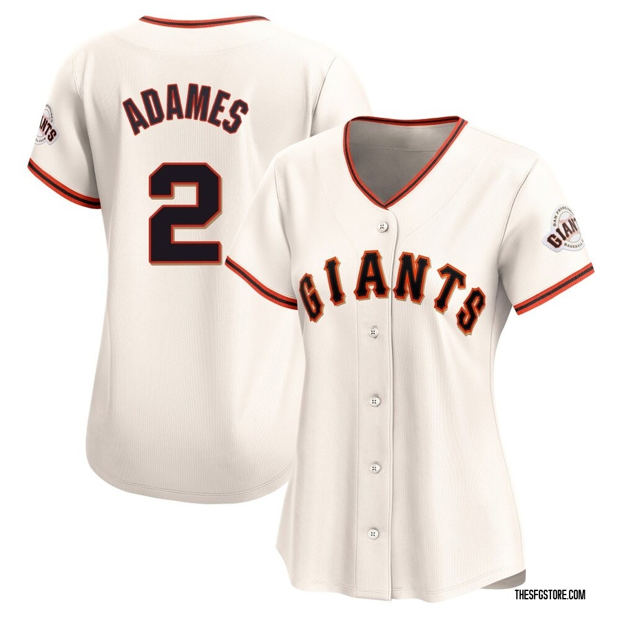Cream Limited Willy Adames Women's San Francisco Giants Home Jersey