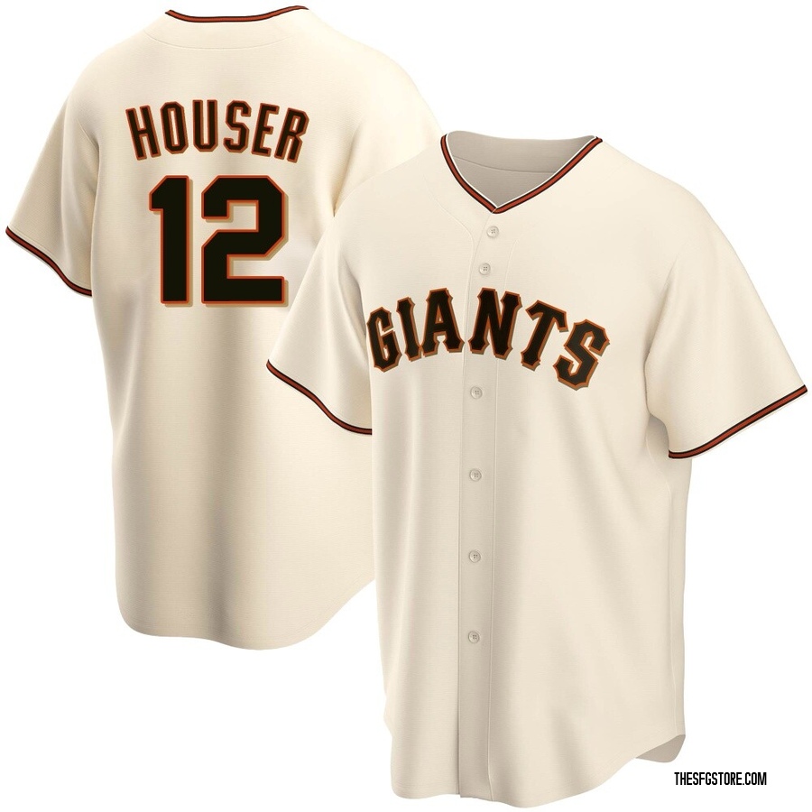 Cream Replica Adrian Houser Men's San Francisco Giants Home Jersey