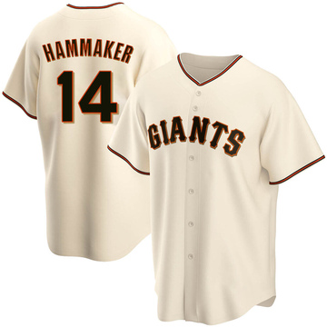 Cream Replica Atlee Hammaker Youth San Francisco Giants Home Jersey