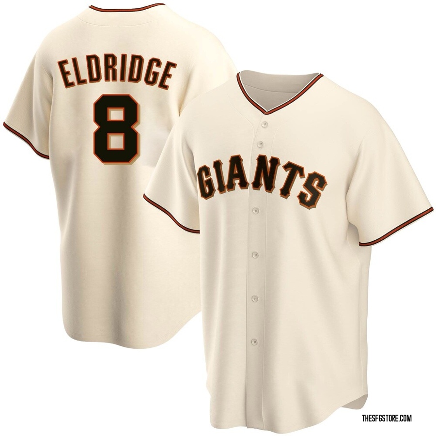 Cream Replica Bryce Eldridge Youth San Francisco Giants Home Jersey