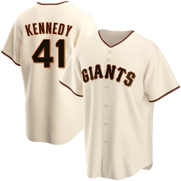 Cream Replica Buddy Kennedy Youth San Francisco Giants Home Jersey