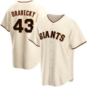 Cream Replica Dave Dravecky Youth San Francisco Giants Home Jersey