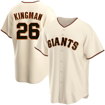 Cream Replica Dave Kingman Men's San Francisco Giants Home Jersey