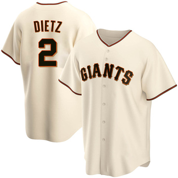 Cream Replica Dick Dietz Youth San Francisco Giants Home Jersey