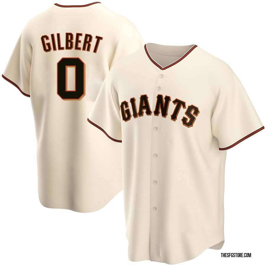 Cream Replica Drew Gilbert Youth San Francisco Giants Home Jersey
