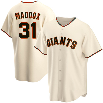 Cream Replica Garry Maddox Youth San Francisco Giants Home Jersey