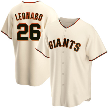 Cream Replica Jeffrey Leonard Youth San Francisco Giants Home Jersey