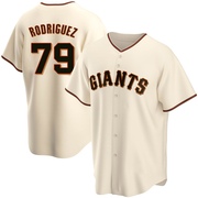 Cream Replica Jesus Rodriguez Youth San Francisco Giants Home Jersey