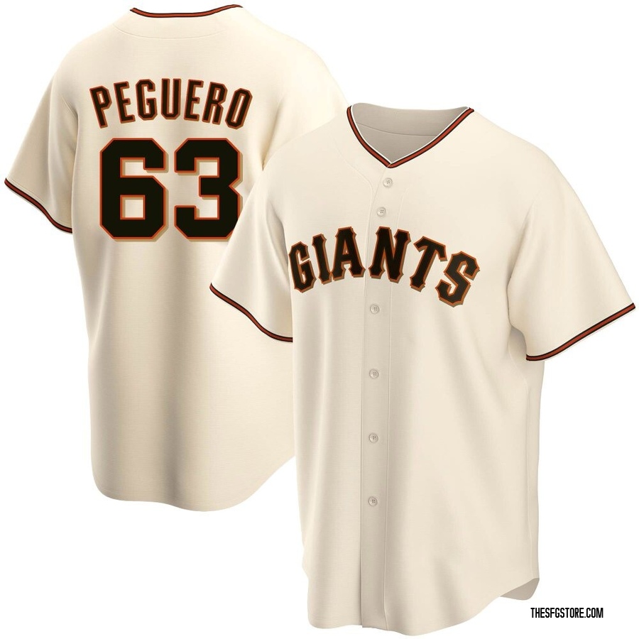 Cream Replica Joel Peguero Youth San Francisco Giants Home Jersey