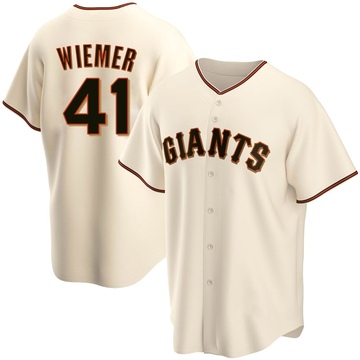 Cream Replica Joey Wiemer Youth San Francisco Giants Home Jersey