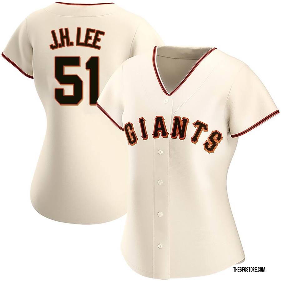 Cream Replica Jung Hoo Lee Women's San Francisco Giants Home Jersey